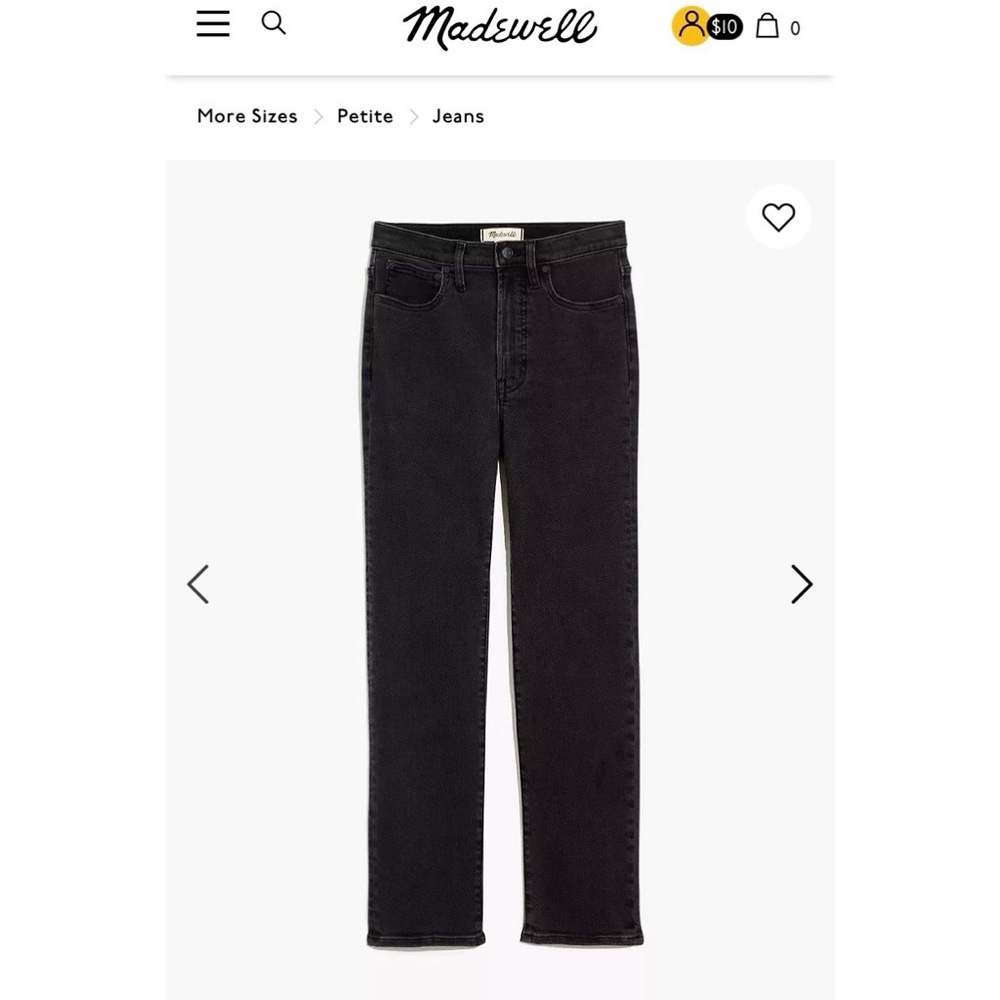 Madewell Petite Perfect Vintage Jean in Starkey Wash 24P